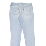 LEVI'S Mid Rise Womens Jeans Blue Slim Skinny Stone Wash W27 L32