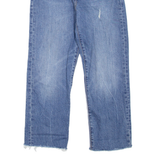 LEVI'S Womens Jeans Blue Regular Straight Stone Wash W26 L23