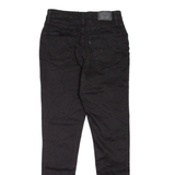 LEVI'S 721 High Rise Womens Jeans Black Slim Skinny W27 L30