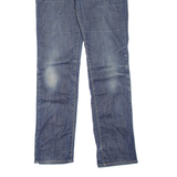 LEVI'S Womens Jeans Blue Regular Straight Stone Wash W26 L32