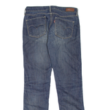 LEVI'S Womens Jeans Blue Regular Straight Stone Wash W26 L32
