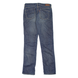 LEVI'S Womens Jeans Blue Regular Straight Stone Wash W26 L32