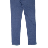 LEVI'S 711 BIG E Womens Jeans Blue Slim Skinny Stone Wash W29 L30