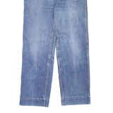 NATHALIE B Womens Jeans Blue Regular Straight Stone Wash W27 L29