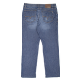 PIERRE CARDIN Deauville Mens Jeans Blue Regular Tapered Stone Wash W38 L28