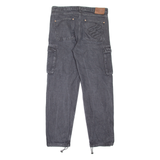 ROCAWEAR Cargo Style Mens Jeans Black Regular Tapered W34 L33