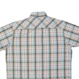 TIMBERLAND Mens Shirt Blue Plaid L