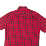 RALPH LAUREN Mens Shirt Red Plaid M