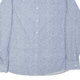 TED BAKER Mens Shirt Black Crazy Pattern Long Sleeve L