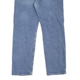 LEVI'S 505 Jeans Mens Blue Regular Straight Stone Wash W34 L30