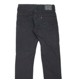 LEVI'S 511 Jeans Mens Black Slim Straight W30 L32