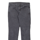 LEVI'S 511 Jeans Mens Black Slim Straight W30 L30