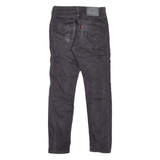 LEVI'S 512 Jeans Mens Black Slim Tapered W28 L27