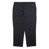 DICKIES Mens Trousers Black Regular Straight W38 L30