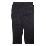 DICKIES Mens Trousers Black Regular Straight W40 L30