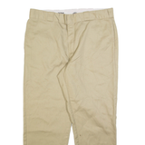 DICKIES Mens Trousers Beige Regular Straight W38 L30