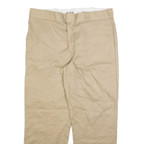 DICKIES Mens Trousers Beige Regular Straight W38 L30