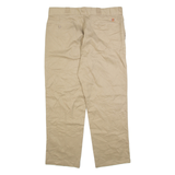 DICKIES Mens Trousers Beige Regular Straight W38 L30