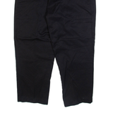 DICKIES Mens Trousers Black Relaxed Tapered W34 L26