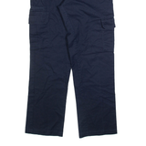 DICKIES Cargo Mens Trousers Blue Regular Straight W30 L32
