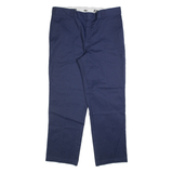 DICKIES 874 Workwear Mens Trousers Blue Regular Straight W40 L32