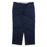 DICKIES 874 Workwear Mens Trousers Blue Regular Straight W38 L28