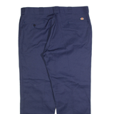 DICKIES 874 Workwear Mens Trousers Blue Regular Straight W40 L30