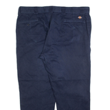 DICKIES 874 Workwear Mens Trousers Blue Regular Straight W40 L28