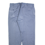 DICKIES Mens Trousers Blue Regular Straight W34 L31
