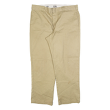DICKIES 874 Workwear Mens Trousers Beige Regular Straight W38 L30