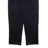 DICKIES Womens Trousers Black Regular Tapered W38 L32