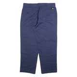 DICKIES 874 Workwear Mens Trousers Blue Regular Straight W40 L30
