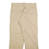 DICKIES 874 Workwear Mens Trousers Beige Regular Straight W38 L30