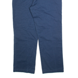 DICKIES Mens Trousers Blue Regular Straight W36 L30