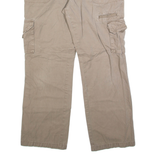 DICKIES Cargo Womens Trousers Grey Relaxed Straight W34 L30