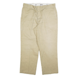 DICKIES 874 Workwear Mens Trousers Beige Regular Straight W36 L28
