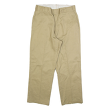 DICKIES Mens Trousers Beige Regular Straight W31 L26