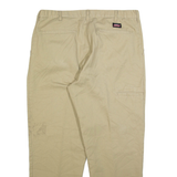 DICKIES Mens Trousers Beige Relaxed Tapered W36 L29