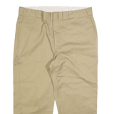 DICKIES 874 Workwear Mens Trousers Beige Regular Straight W40 L25