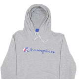 CHAMPION Mens Grey Hoodie M