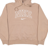 NIKE Womens Brown Hoodie S