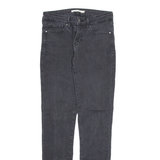 LEVI'S 711 Skinny Womens Jeans Black Regular Skinny W26 L32
