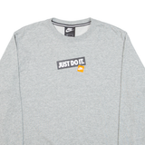 NIKE Mens Sweatshirt Grey S