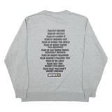 NIKE Mens Sweatshirt Grey S