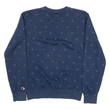 CHAMPION Mens Sweatshirt Blue XS