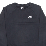 NIKE Mens Sweatshirt Black S