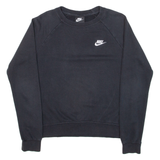 NIKE Mens Sweatshirt Black S