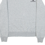 CONVERSE Womens Sweatshirt Grey S