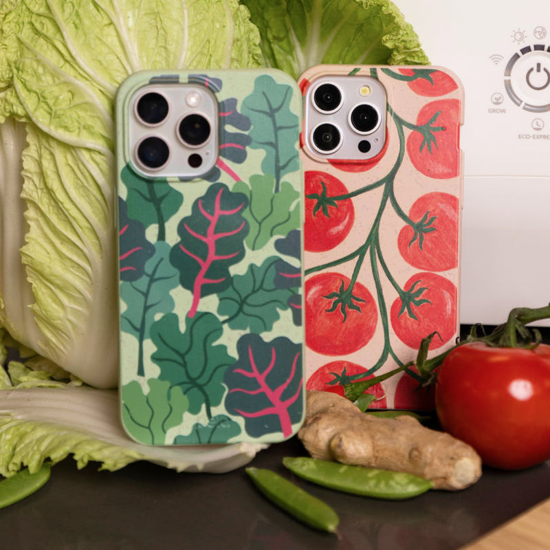 Sage Green Leafy Greens Samsung Galaxy S24+(Plus) Case