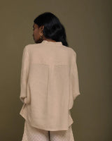 Raindrops and Thunderstorms Set in Sand Beige